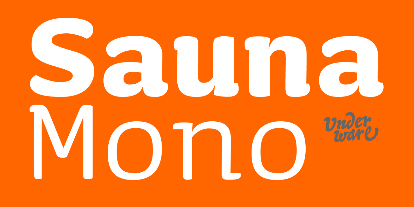 Sauna Mono Pro Font Free Download