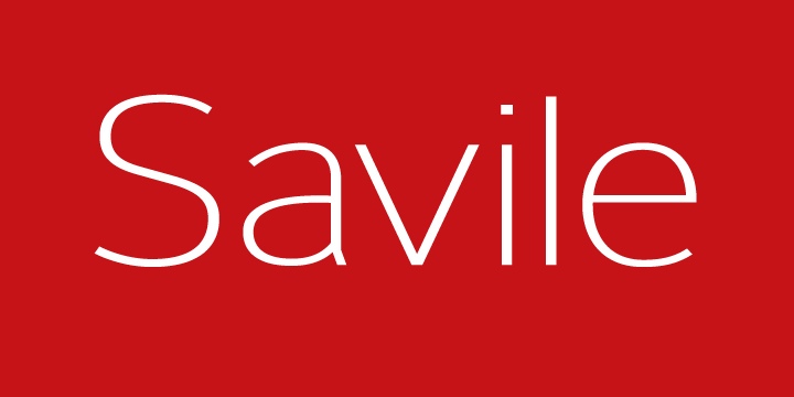 Savile Font Free Download