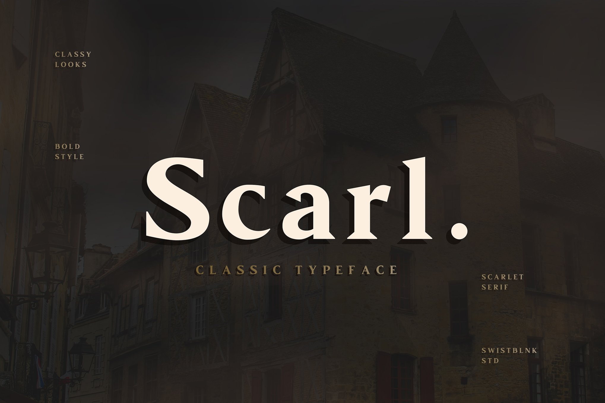 Scarllet Serif Font Free Download