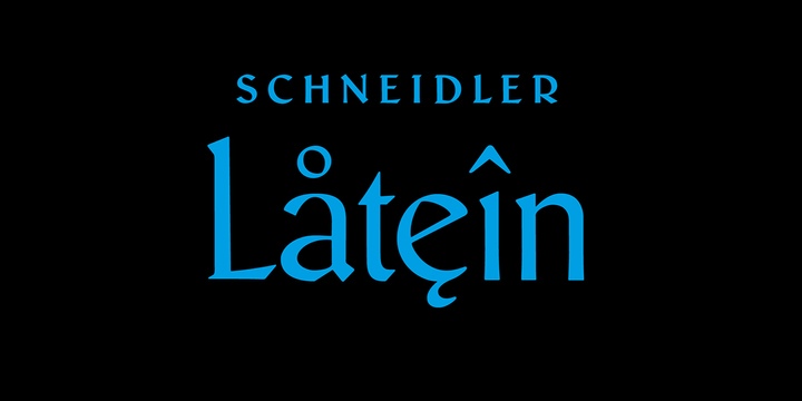 Schneidler Latein Font Free Download