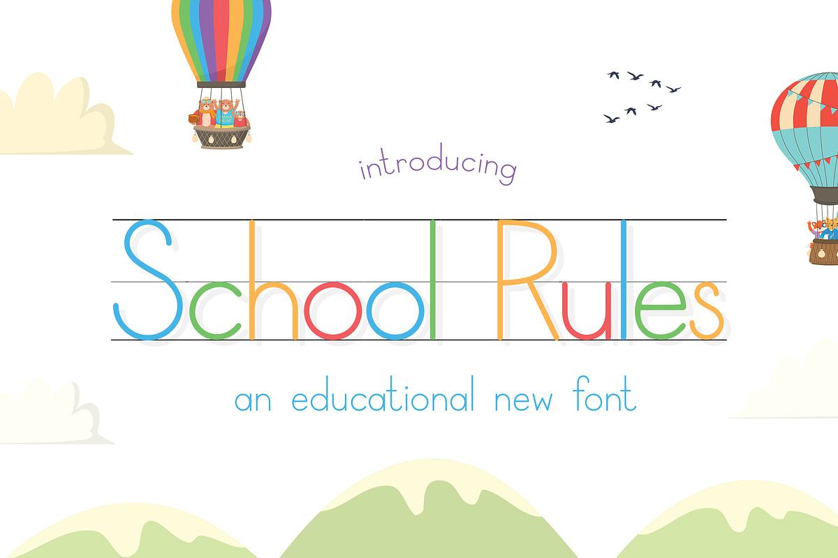 School Rules Font Free Download Free Download