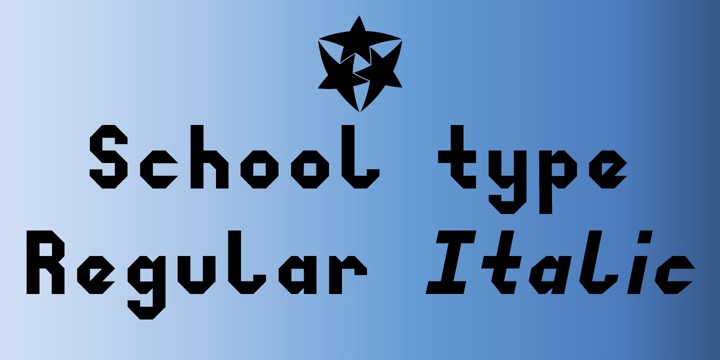 SchoolType Font Free Download