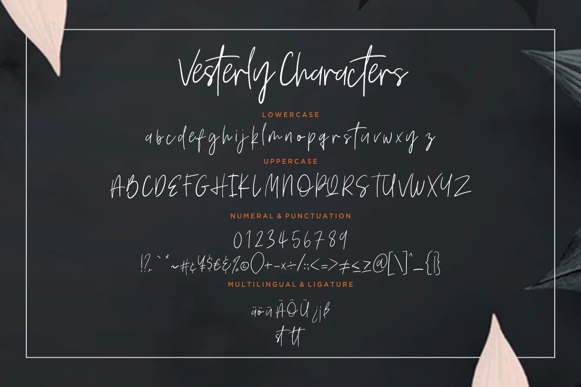 Vesterly Signature Wedding Font Free Download