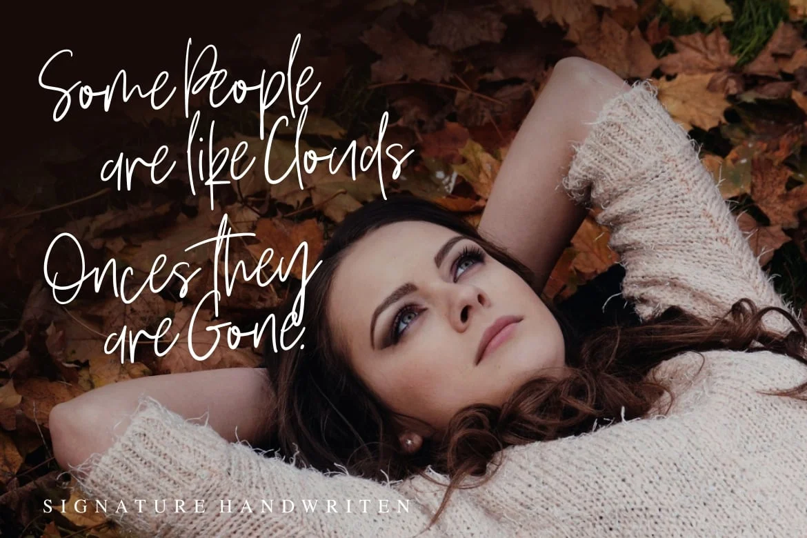 Vesterly Signature Wedding Font