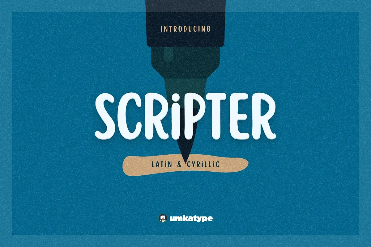 Scripter Display Font (Updated) Free Download Free Download