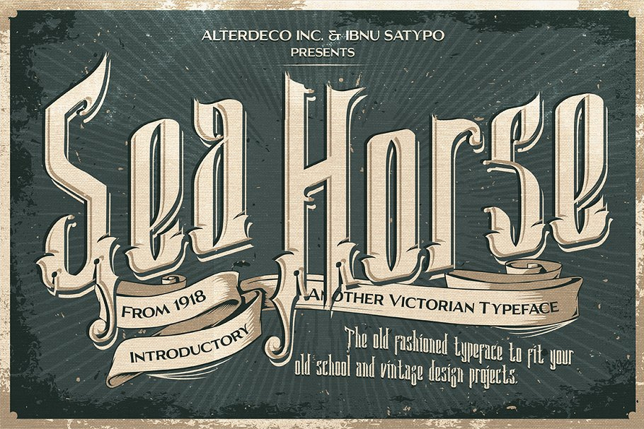 Sea Horse Font Free Download