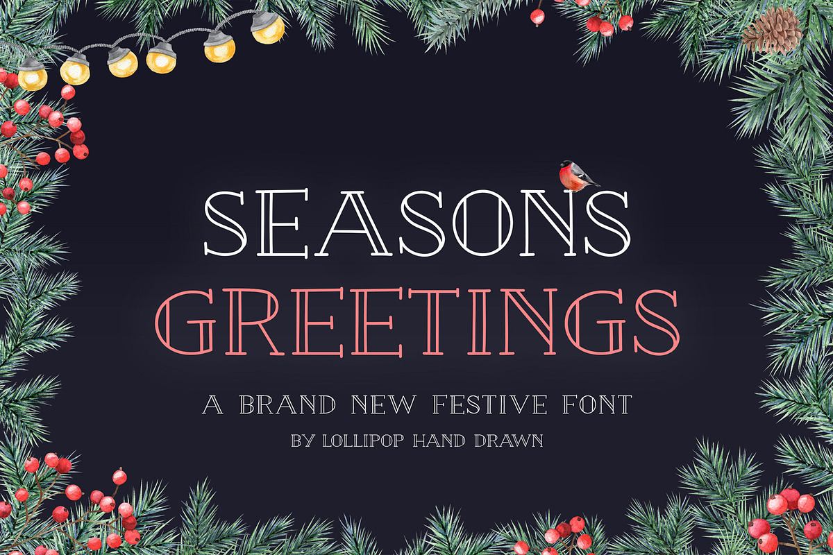 Seasons Greetings Font Free Download Free Download