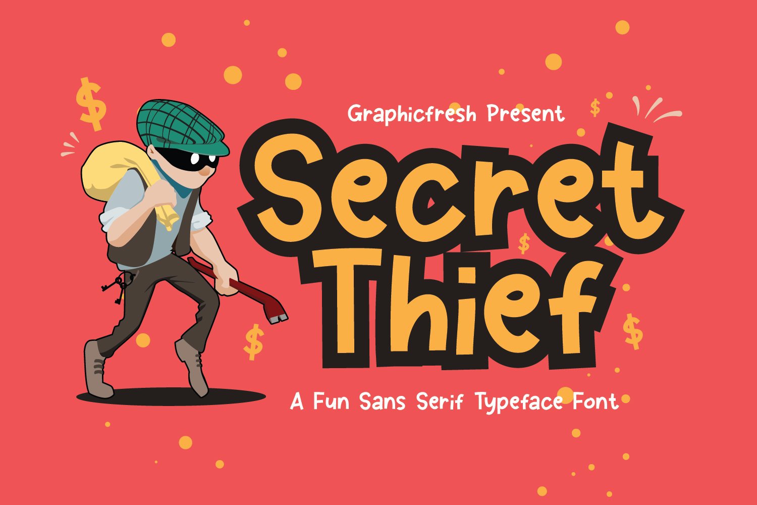 Secret Thief - A Cute Sans Font Free Download