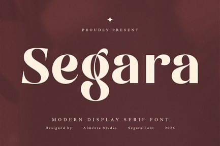Segara – Display Serif Font