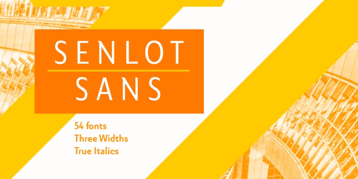 Senlot Sans Font Free Download