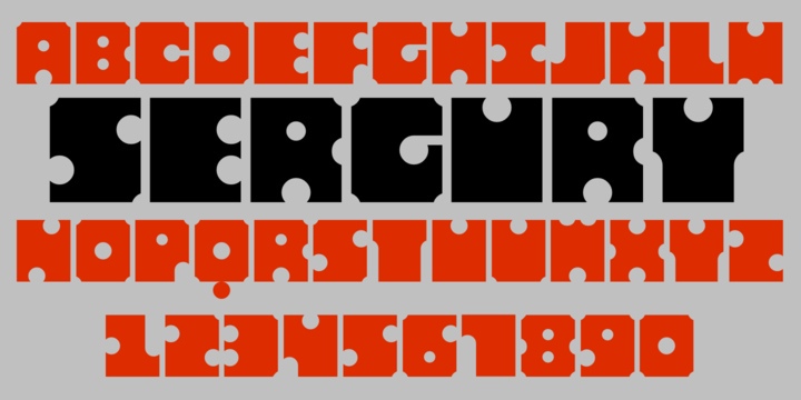 Sergury Font Free Download