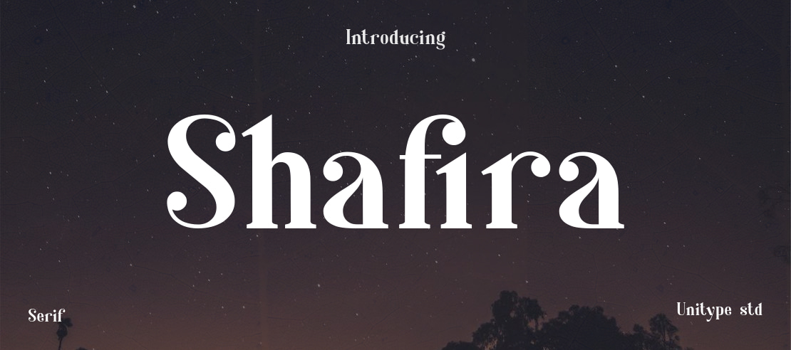 Shafira Font Free Download