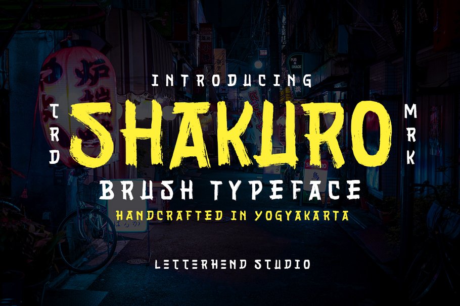 Shakuro Brush Font Free Download