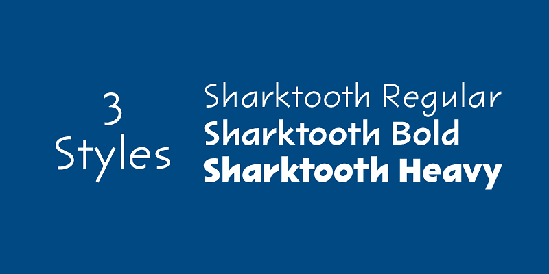 Sharktooth Font Free Download