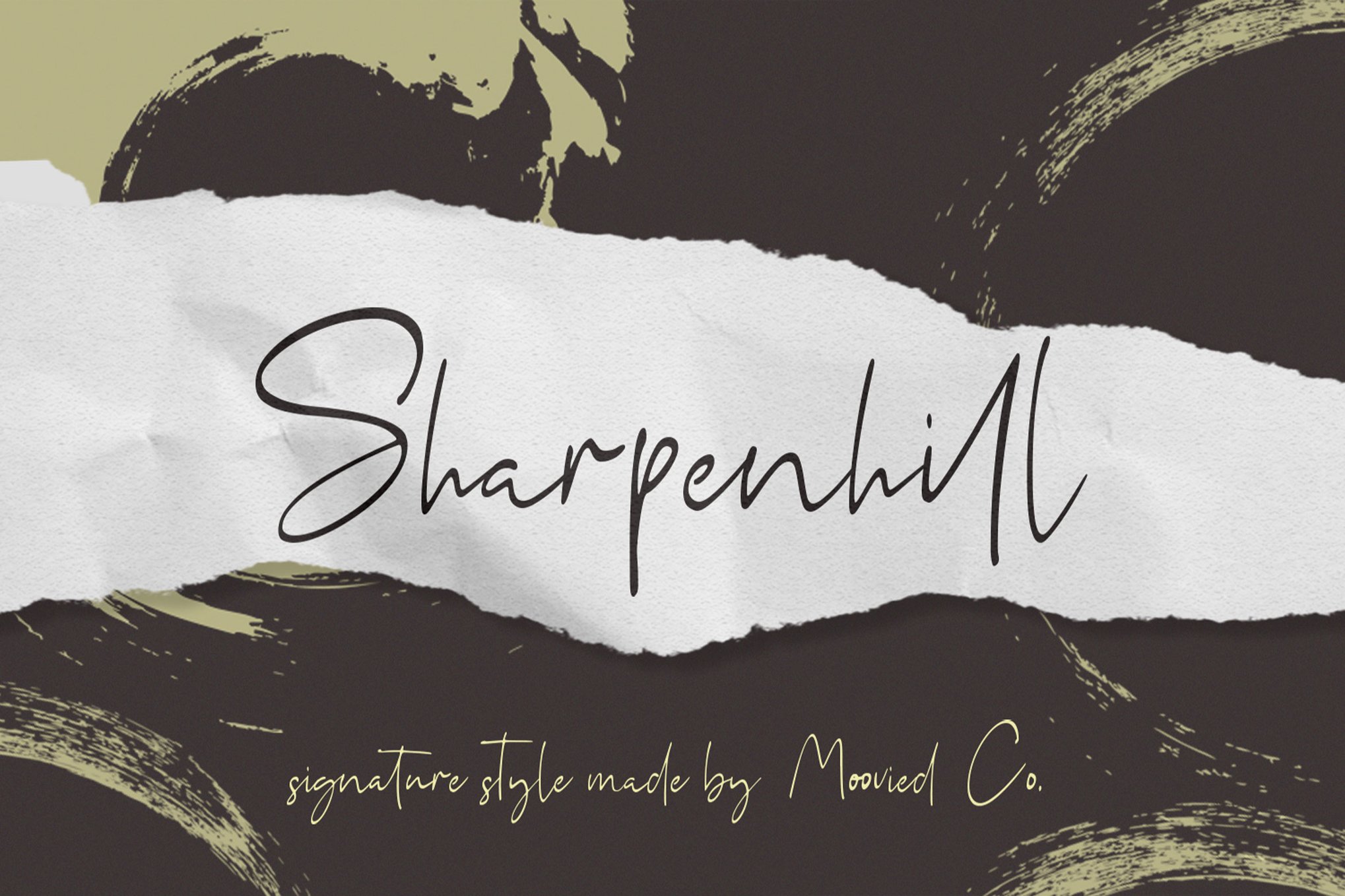 Sharpenhill Signature Font Free Download