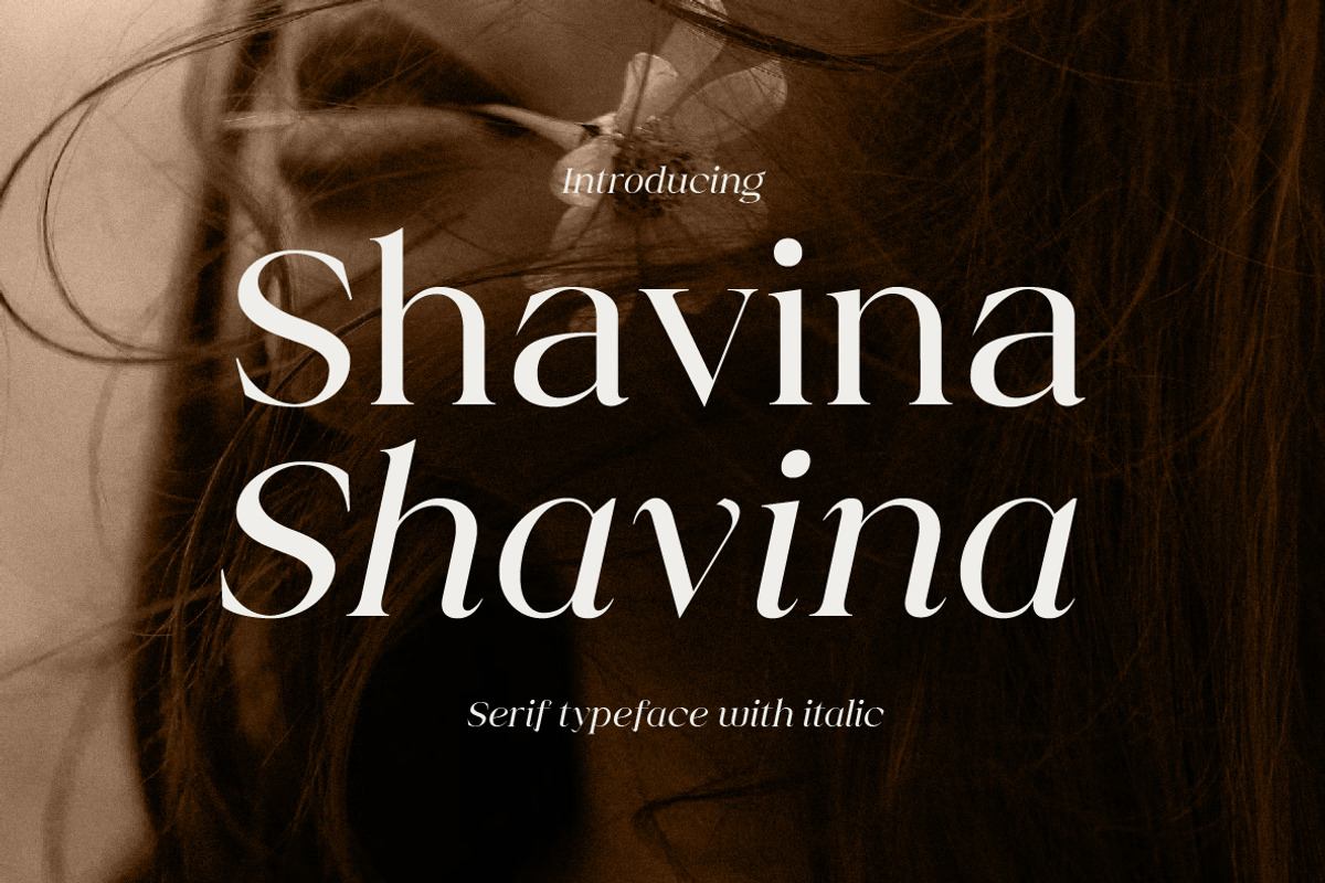 Shavina Serif Typeface Free Download Free Download