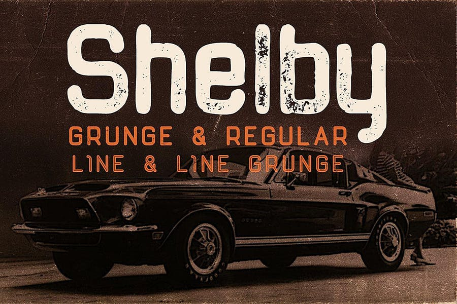 Shelby Typeface Font Free Download