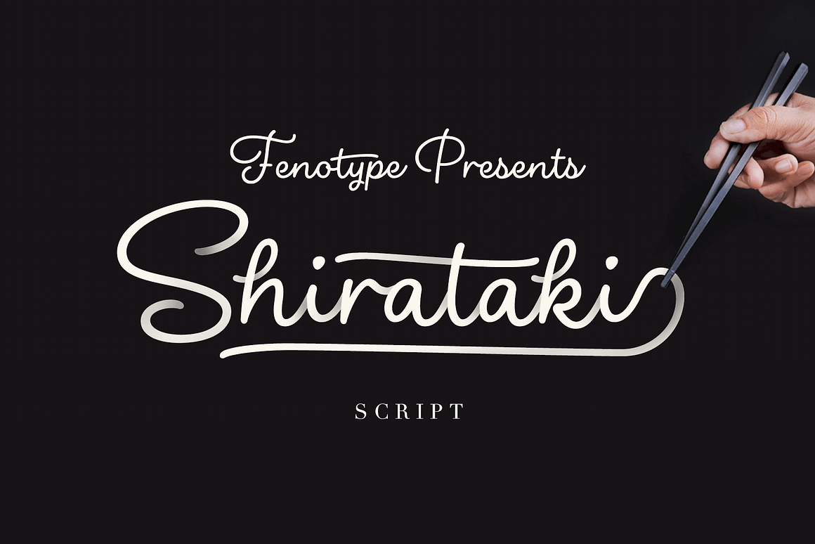 Shirataki Script Font Free Download