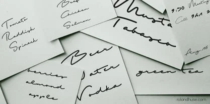 Shopping Script Font