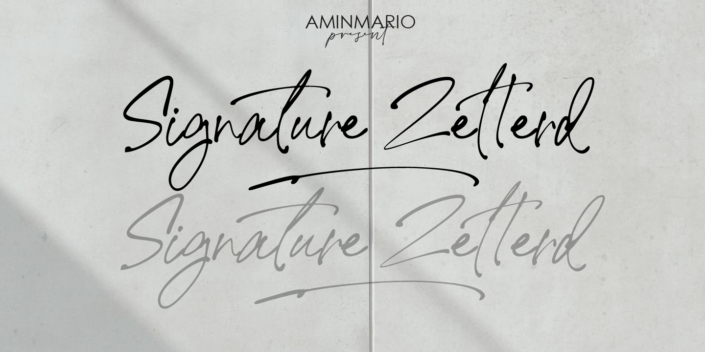 Signature Zetterd Free Download Free Download