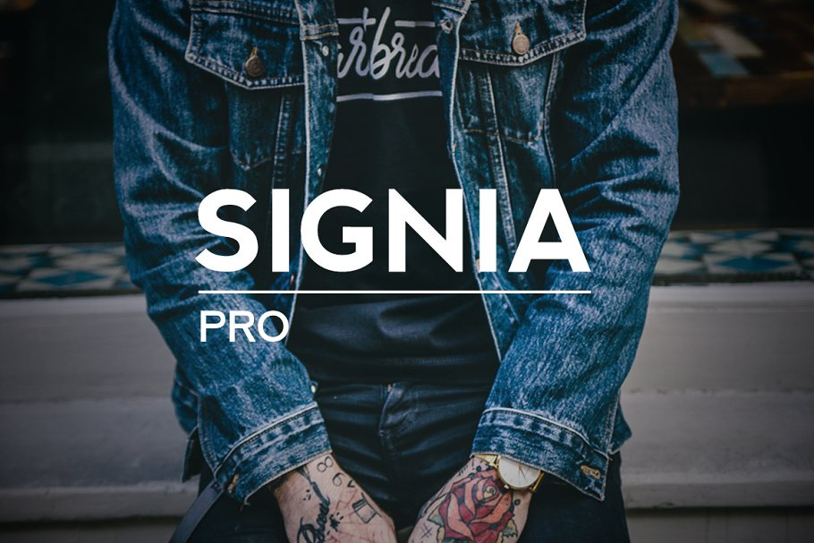 Signia Pro Font Free Download