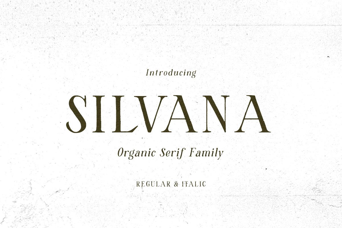 Silvana - Organic Serif Free Download Free Download