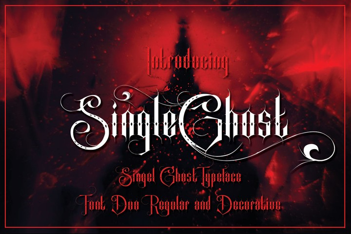 Single Ghost Font Free Download