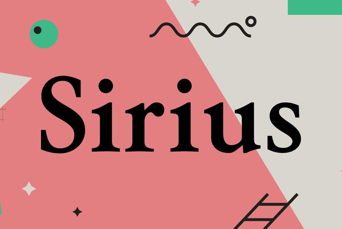 Sirius Font Free Download