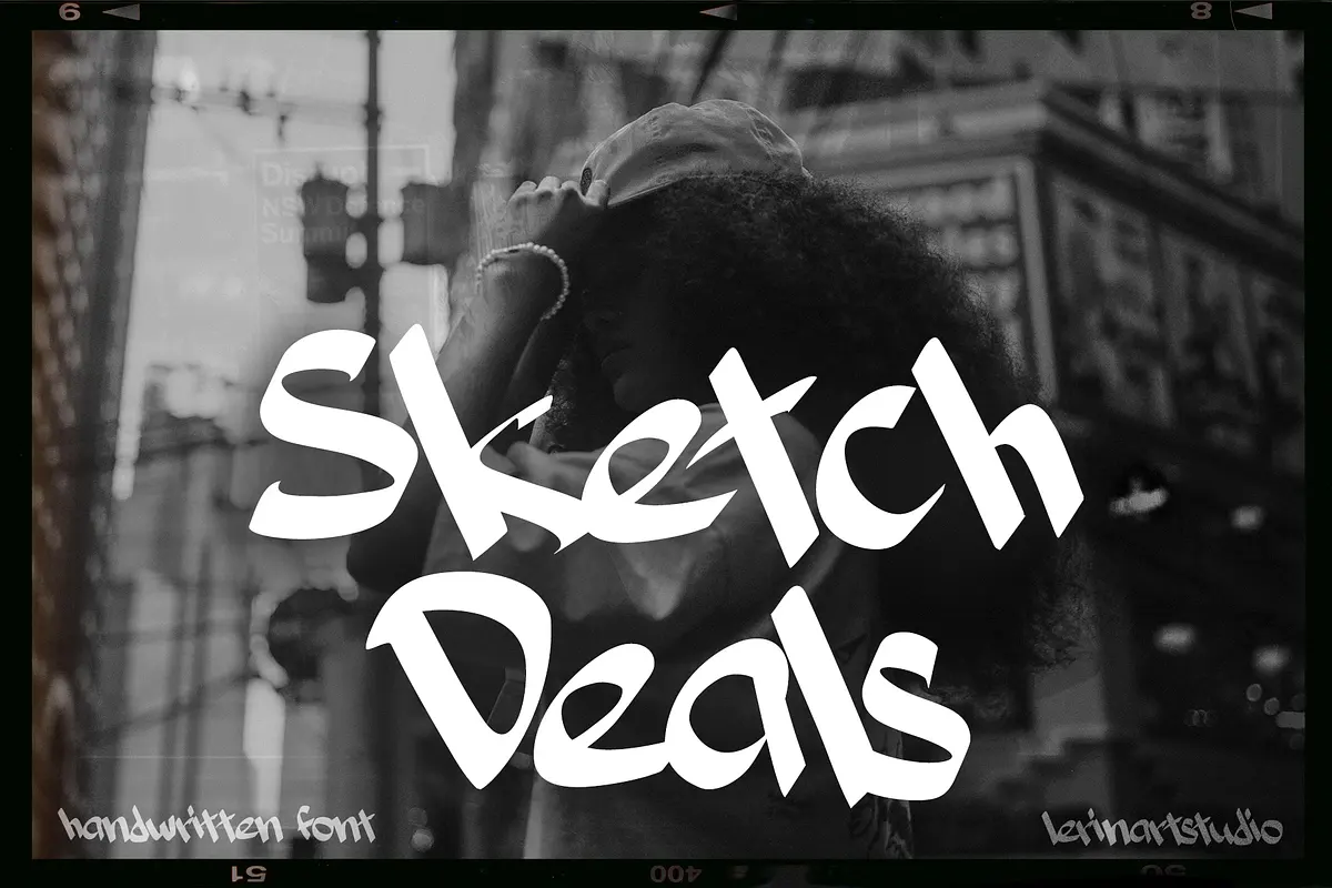 Sketch Deals street handwritten font Free Download Free Download