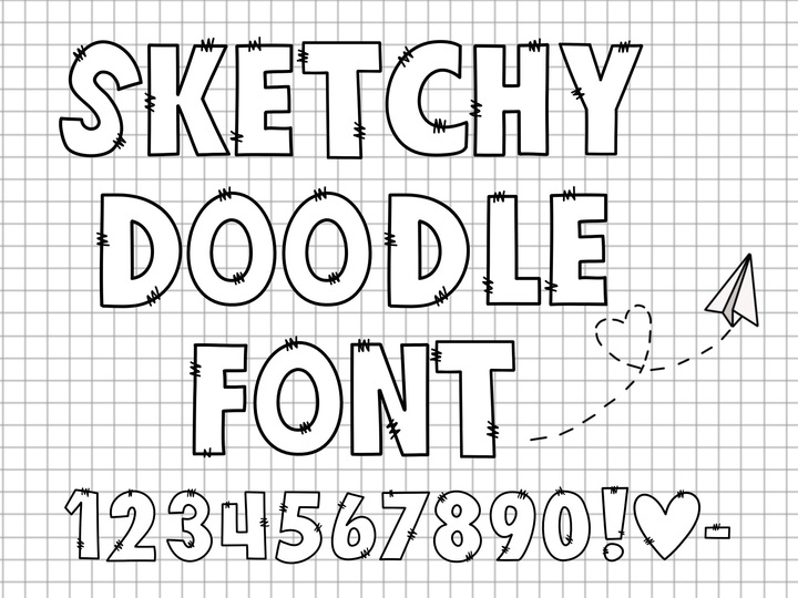 Sketchy Doodle Font Free Download