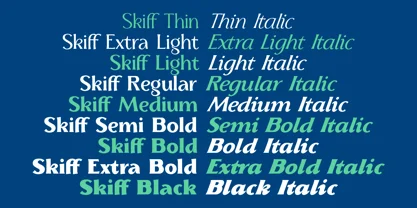 Skiff Font