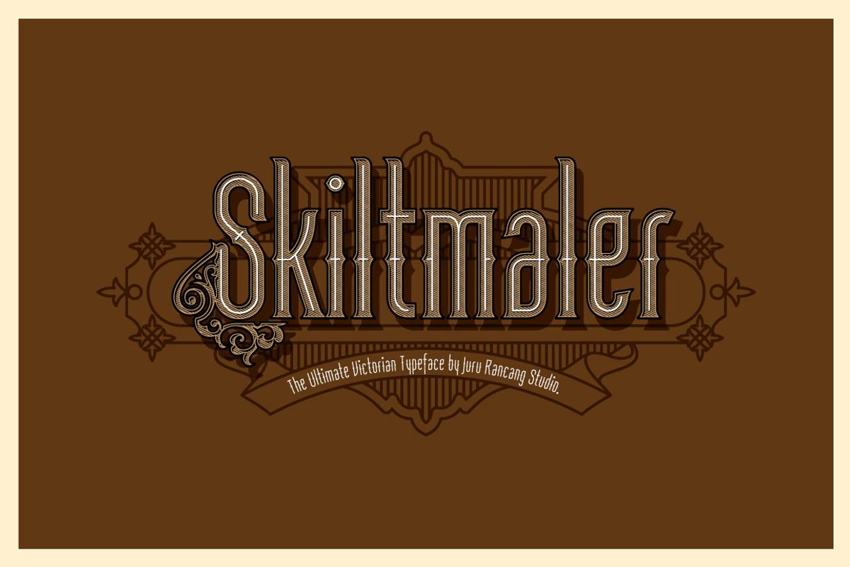 Skiltmaler Typeface Free Download Free Download