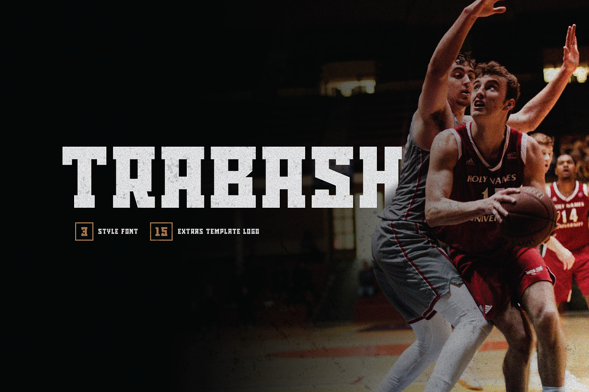 Slab font - Trabash Typeface Free Download