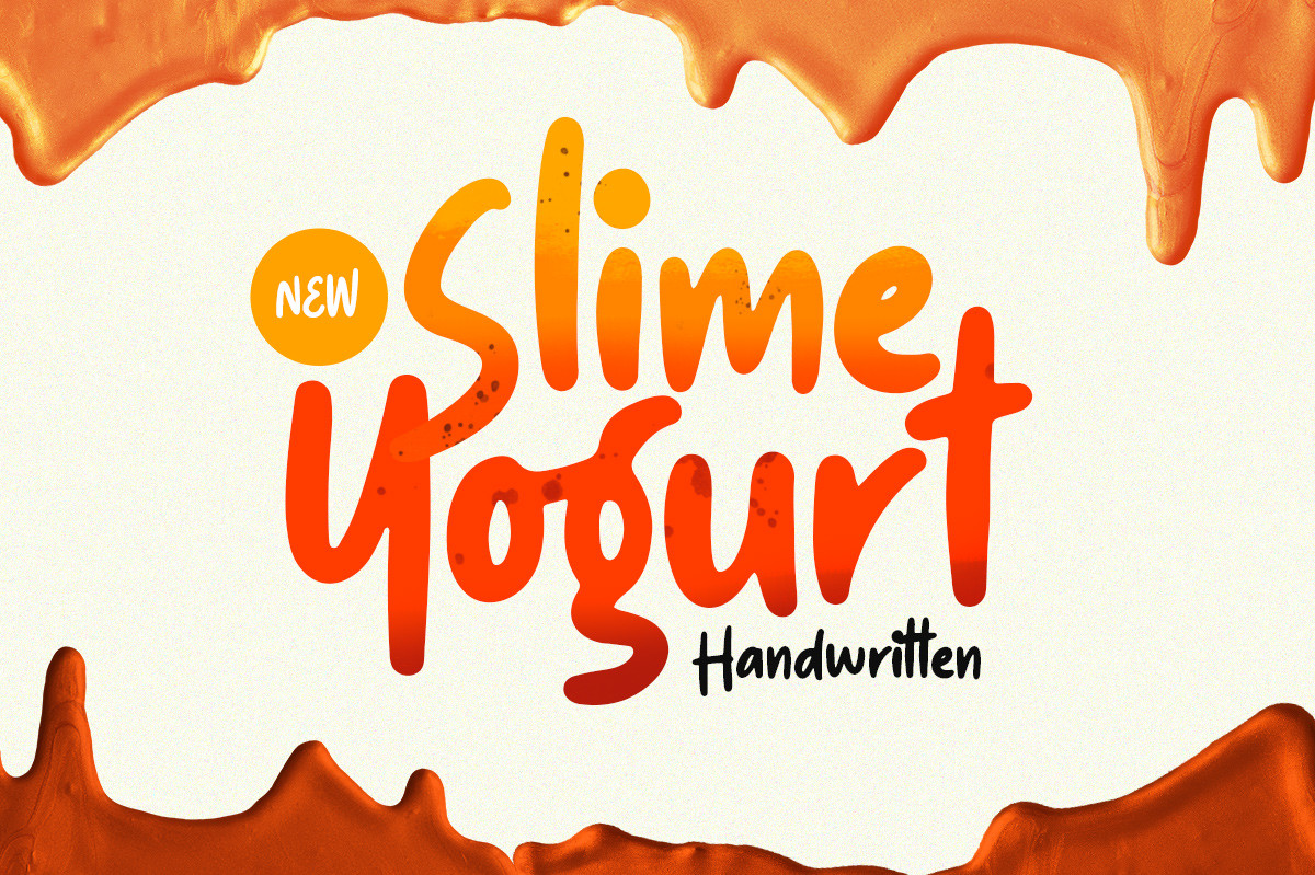 Slime Yogurt Font Free Download