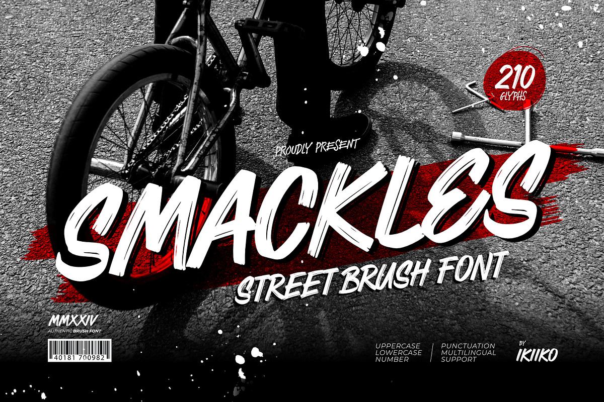 Smackles - Street Brush Font Free Download Free Download