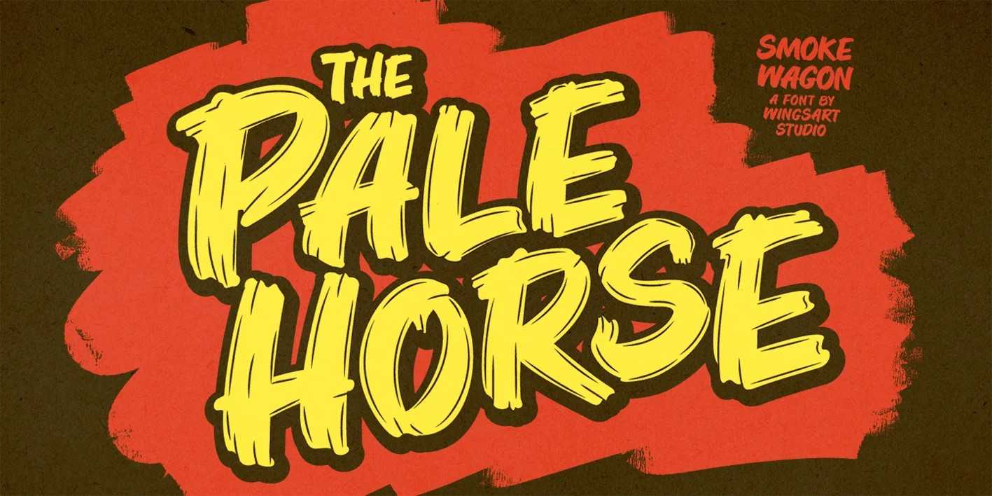 Smoke Wagon Font