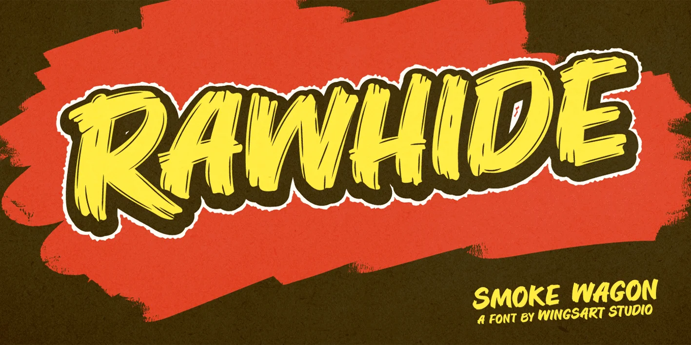 Smoke Wagon Font