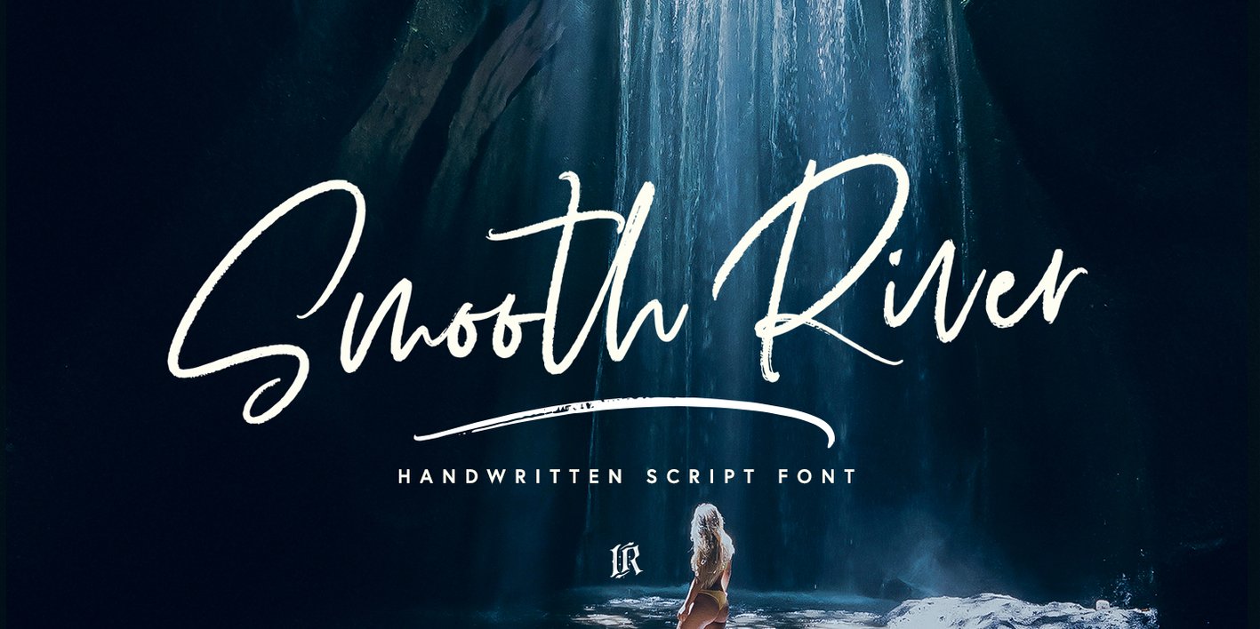 Smooth River Font Free Download