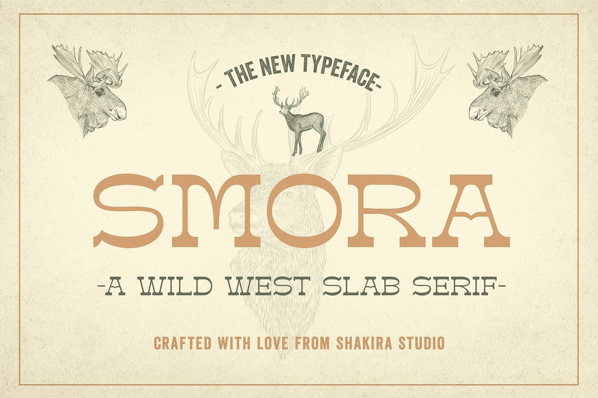 Smora - Western Font Free Download Free Download