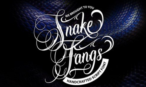 Snake Fangs Font Free Download