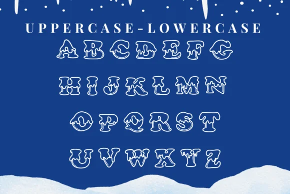 Snow Christmas Font