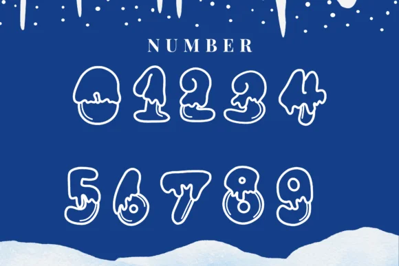 Snow Christmas Font