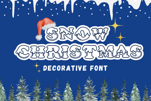 Snow Christmas Font Free Download