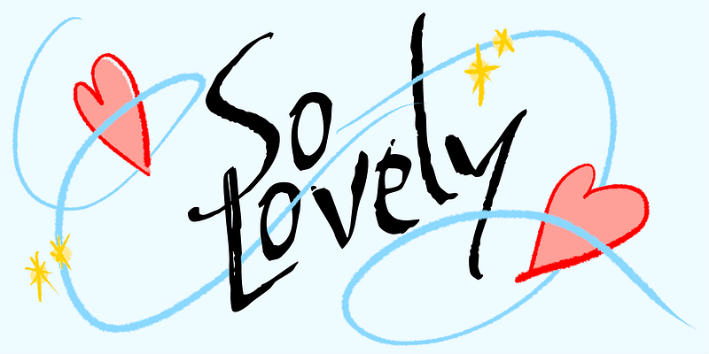 So Lovely Font Free Download Free Download