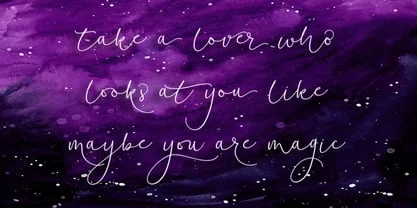 Soft Whisperings Calligraphic Font