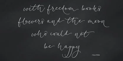 Soft Whisperings Calligraphic Font