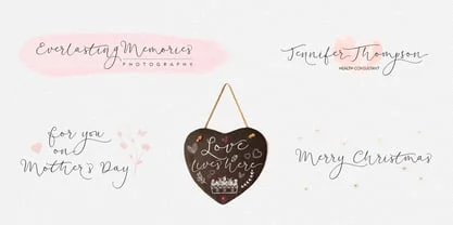 Soft Whisperings Calligraphic Font