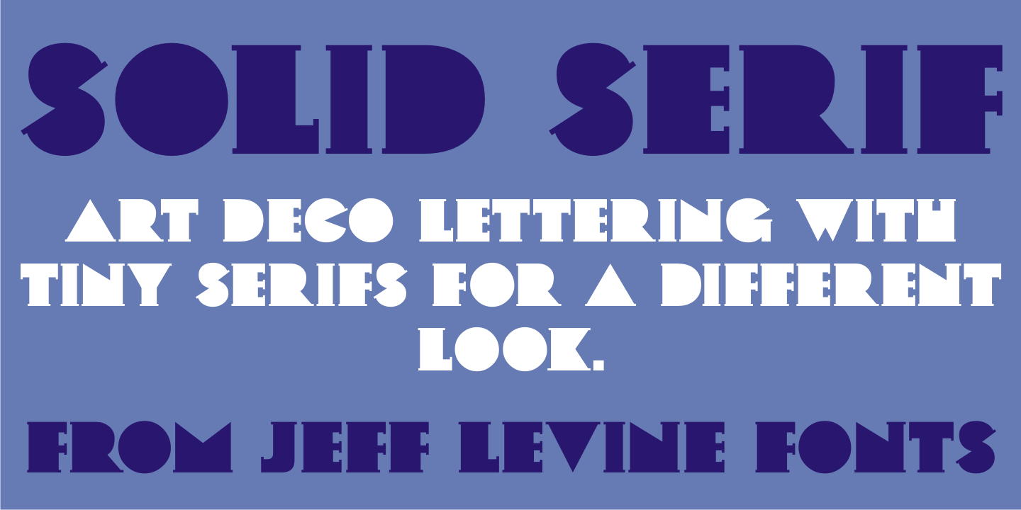 Solid Serif JNL Free Download Free Download