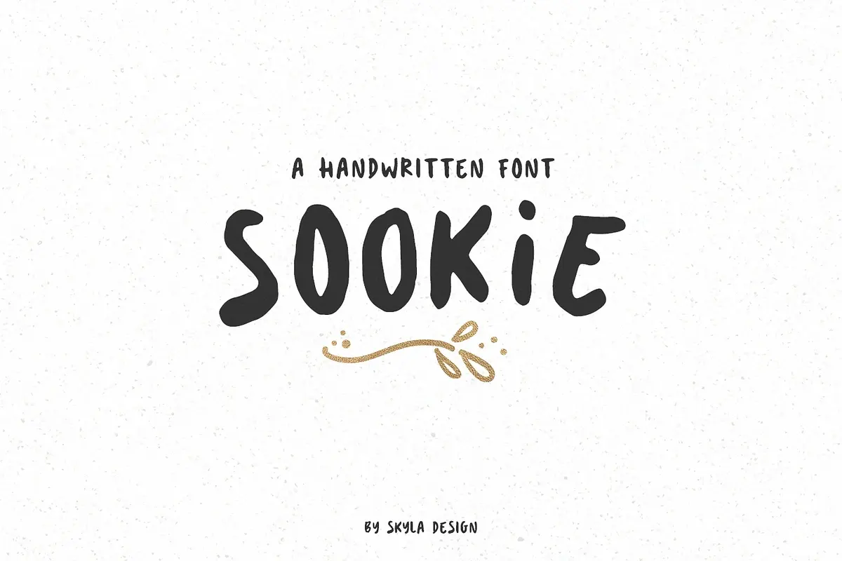 Sookie cute handwritten font Free Download Free Download