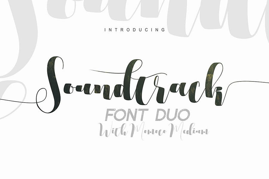 Soundtrack Font Duo Free Download